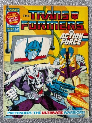 TRANSFORMERS ISSUE 163 - MARVEL UK - APRIL 1988