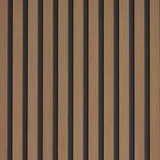 5/16" X 48" X 96" Natural Oak Decorative Slat Wall Panel