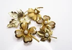 Vintage Costume Jewelry Lot Brooch Lot