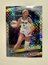 2025 Panini Prizm WNBA Checkerboard Prizm SSP Angel Reese #92 Chicago Sky
