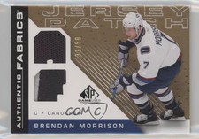2007-08 SP Game Used Edition Jersey 32/50 Brendan Morrison #AF-BM Patch 05u8