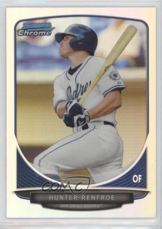 2013 Bowman Draft Draft Picks Chrome Refractor Hunter Renfroe #BDPP16 9h0