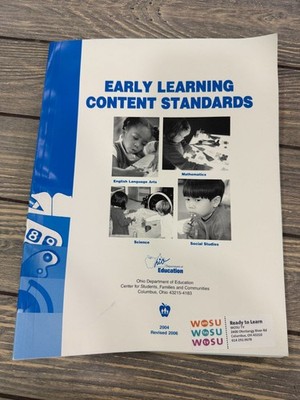 Early Learning Content Standards Revised 2006 Ohio Department Of Education Paper