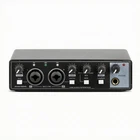 USB Audio Interface Portable Sound Card Plug-and-Play for Live Broadcasting