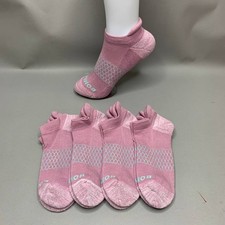 Bombas Women's Ankle Socks 4 Pair Pack Dusty Rose Pink Size M Medium New