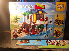LEGO Creator 3 in 1 Surfer-Strandhaus Set 311...
