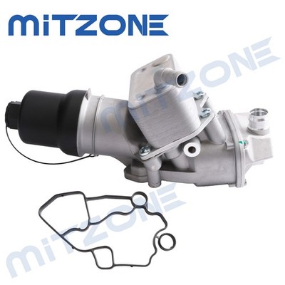 Mitzone Oil Filter Housing for 04-07 Volkswagen Golf 05-08 Audi A4 06F115397E