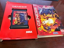 Virgin Games Disney's Aladdin (Sega Genesis) Action & Adventure w/ Original Box