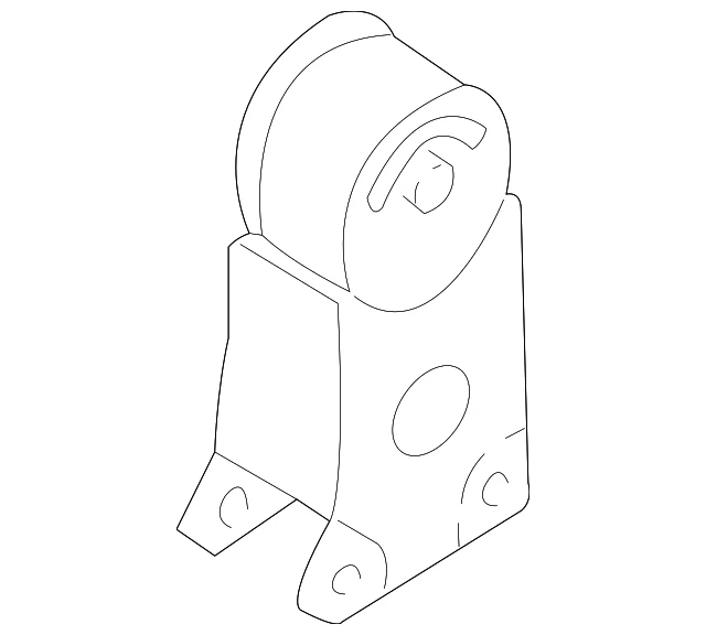 Aislador trasero original Nissan 11320-40U01 Foto 2 de 4