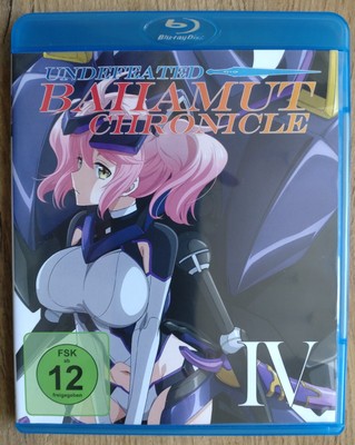 Undefeated Bahamut Chronicle Vol 4 / IV Booklet Sticker Anime Blu-ray Nipponart