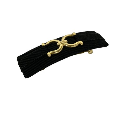 Salvatore Ferragamo - Black Gold Chemical Fiber Hardware  display picture 3