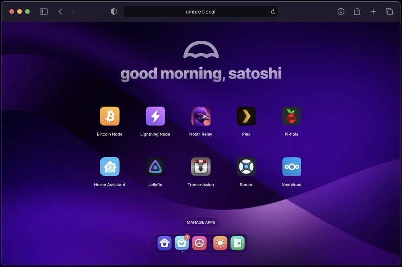 Umbrel OS Bootable USB Drive Preloaded Bitcoin Node Home Server Full Node Setup