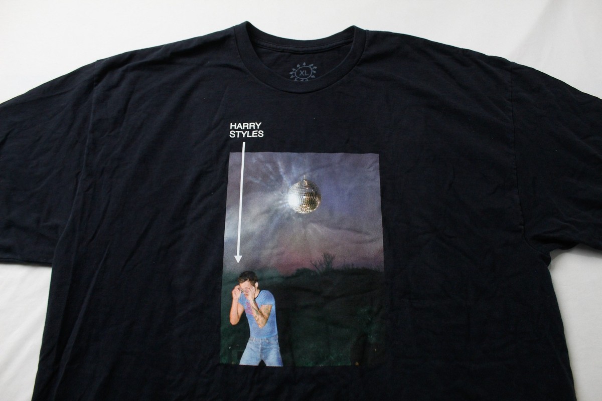 Harry Styles Adult's Kiss All The Time Photo T-Shirt JL3 Black