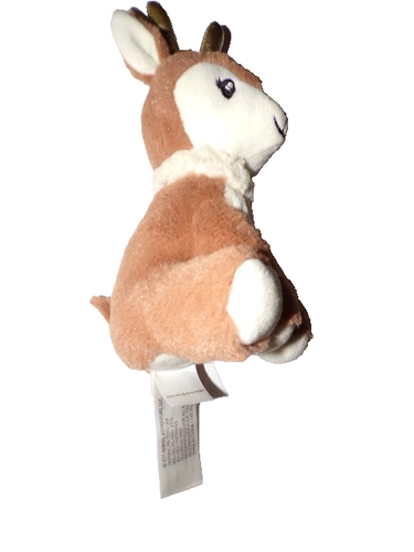 Animal Adventure 2019 9" Golden Horns floral bordado reno peluche BR - Imagen 5 de 9