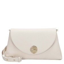 Coccinelle Nikla - Schultertasche 30 cm pearl/cognac *NEU*