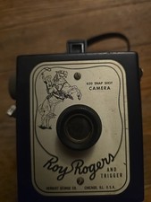 Roy Rogers snap shot camera herbert George co. Made in USA vintage toy lot