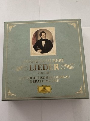 SCHUBERT ''Lieder Volume 1'' (9-CD Box Set 1992) DG Moore Fisher-Dieskau GREAT OOP