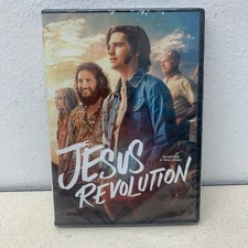 NEW DVD Jesus Revolution Roumie Grammer True Story Bible ReligionFACTORY SEALED