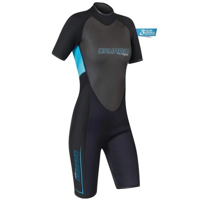 Camaro Revo Shorty Damen Neoprenanzug - schwarz blau - Damen