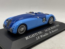 Bugatti 57G Wimille Benoist 1937 24 Hours Le Mans 1:43 Ixo Altaya Diecast