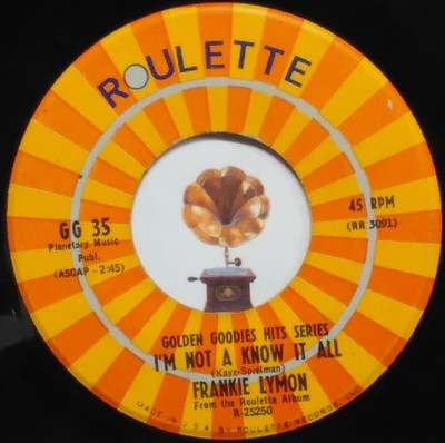 Frankie Lymon, Teenage Love, (7'', RE), VG+, 4161410805