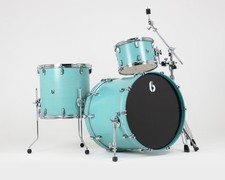 British Drum Co. Enigma Maple 12/16/22 Shell Pack Satin Teal – ENG-22-CB-STL