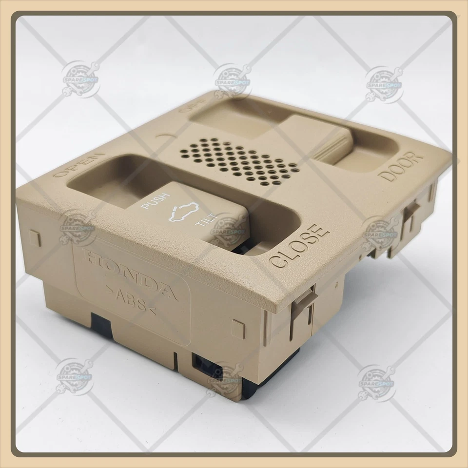 Sunroof Map Light Switch Assembly Gray for Honda Accord Civic CR-V Acura TSX NEW - Image 3 of 4