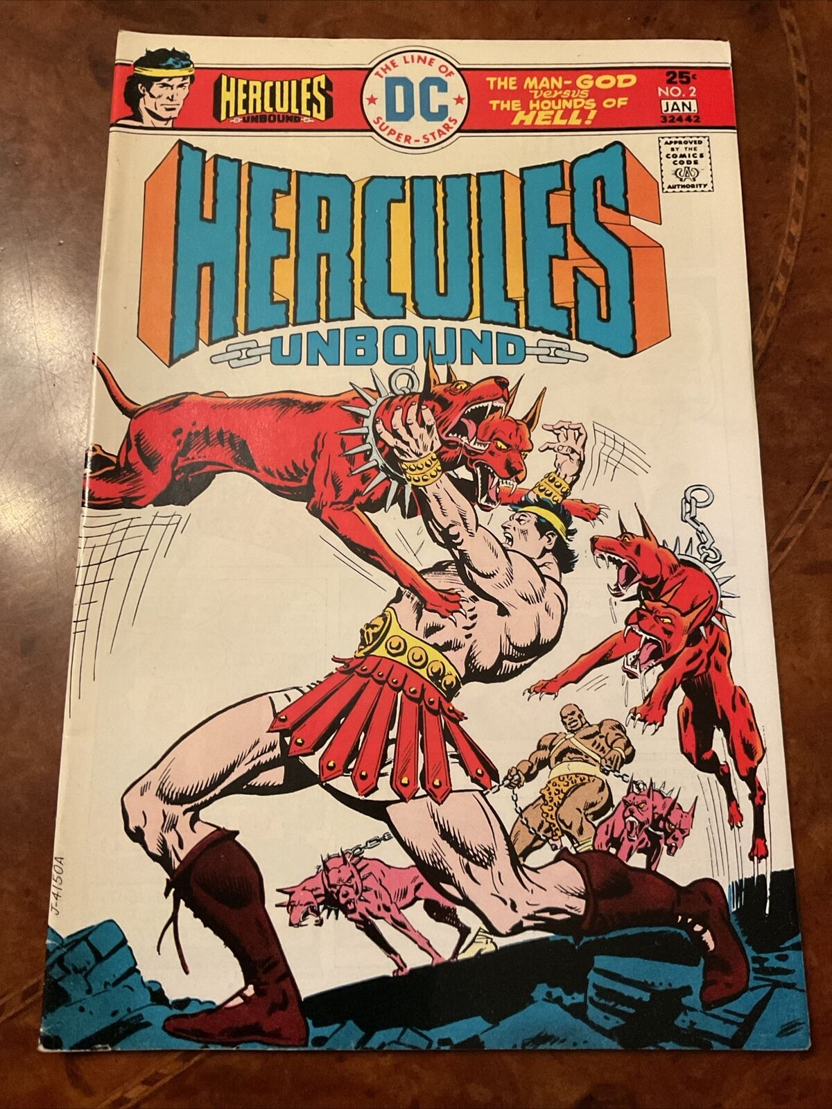 DC Hercules Unbound #2 bronze age comic book 1976 Garcia-Lopez pencils Wood inks