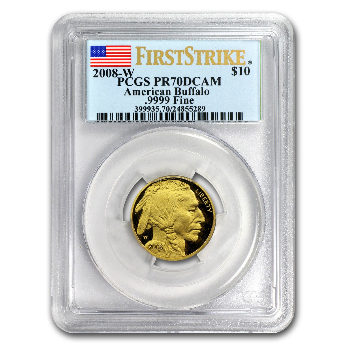 2008-W 1/4 oz Proof Gold Buffalo PR-70 PCGS (FS) | eBay