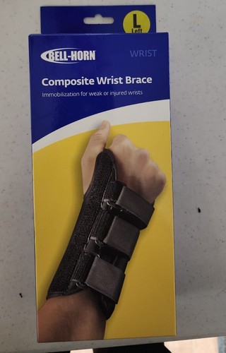 Bell Horn Composite Wrist Brace - Large - Left