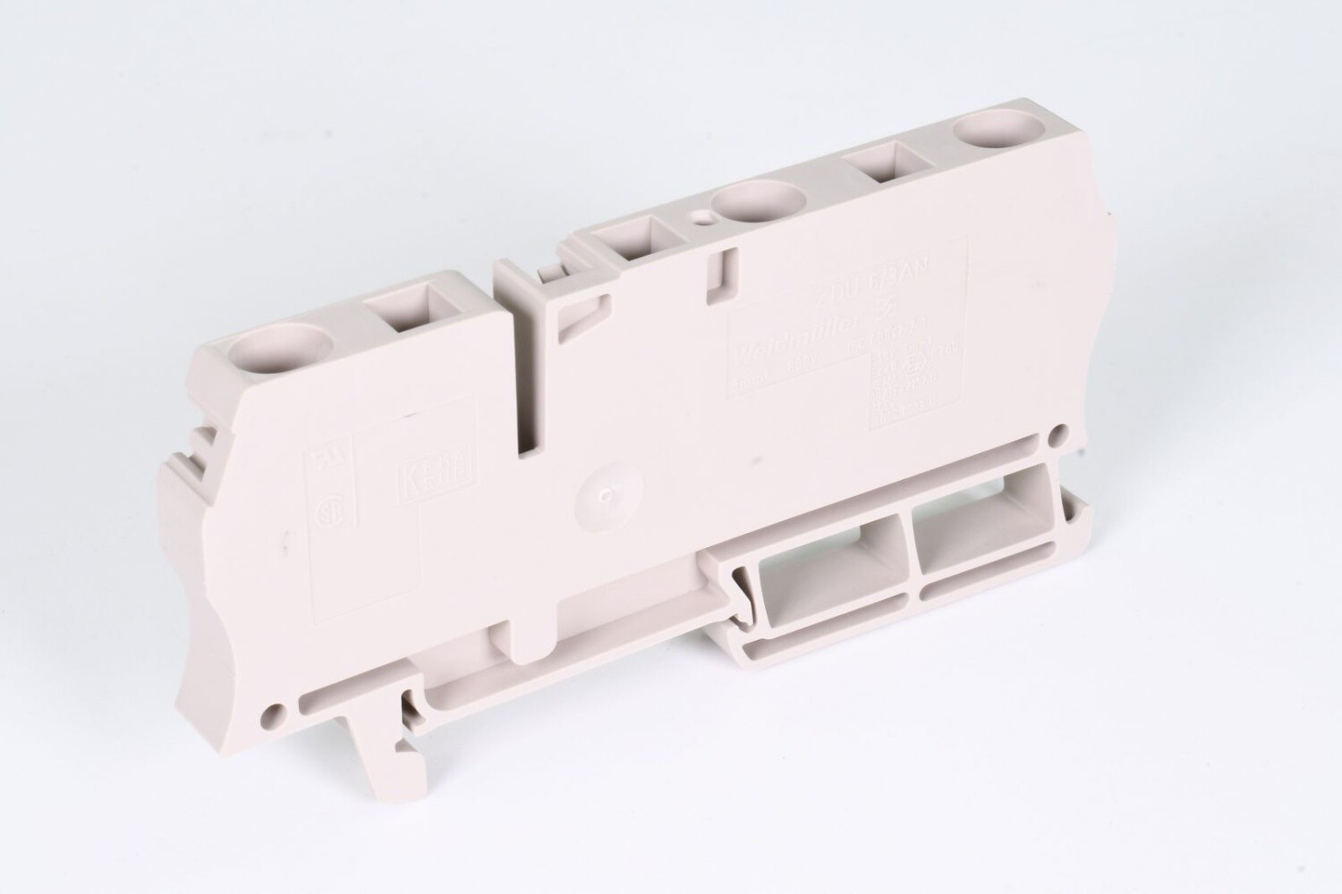 WEIDMÜLLER ZDU 6/3AN, Feed-through terminal
