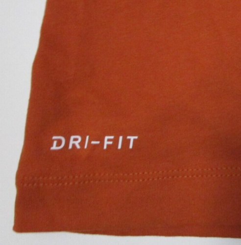 New Texas Longhorns Nike Dri-Fit men Small t-shirt burnt orange Football NWT - Picture 6 of 7