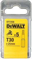 5 StüCk Dewalt Bits Torx T30 X 25 Mm Schrauberbit T30 X 25Mm Bit # DT7258