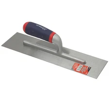 14" x 4-1/2" Concrete Finishing Trowel High Carbon Steel w/ Soft Handle