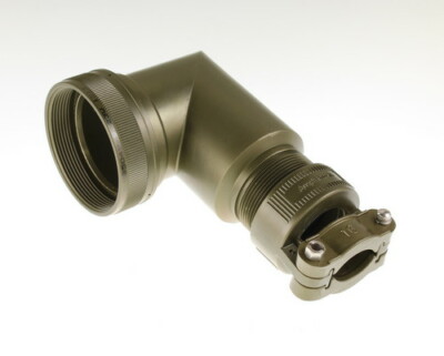 M85049/9-23W Backshell Strain Relief 90-Degree Connector Olive  