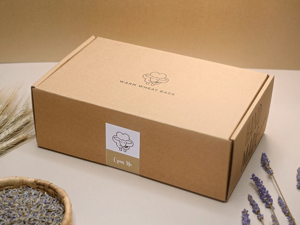 Large Microwave Wheat Bag for Neck | Reusable Heat Pack | Unscented/Lavender - Image 3 of 3