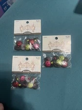 Sewology Buttons Ladybugs Glitter 172551 red green pink 2010