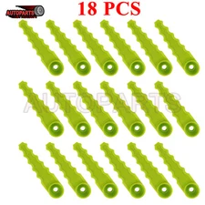 Green Fixed Blades For 2-in-1 String Head (18-pack) | Serrated Ryobi Duty