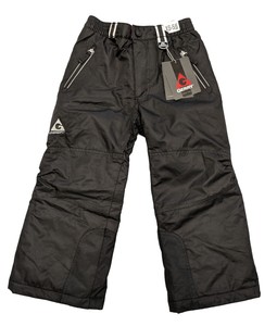 girls black snow pants