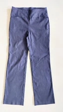 Counterparts Womens Small Pull On Denim Trouser Pants Blue