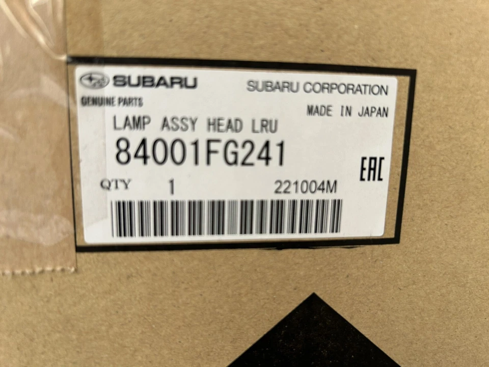 08-14 Subaru Impreza WRX Headlight Lamp Passenger Right OEM 84001FG241 Foto 3 de 4