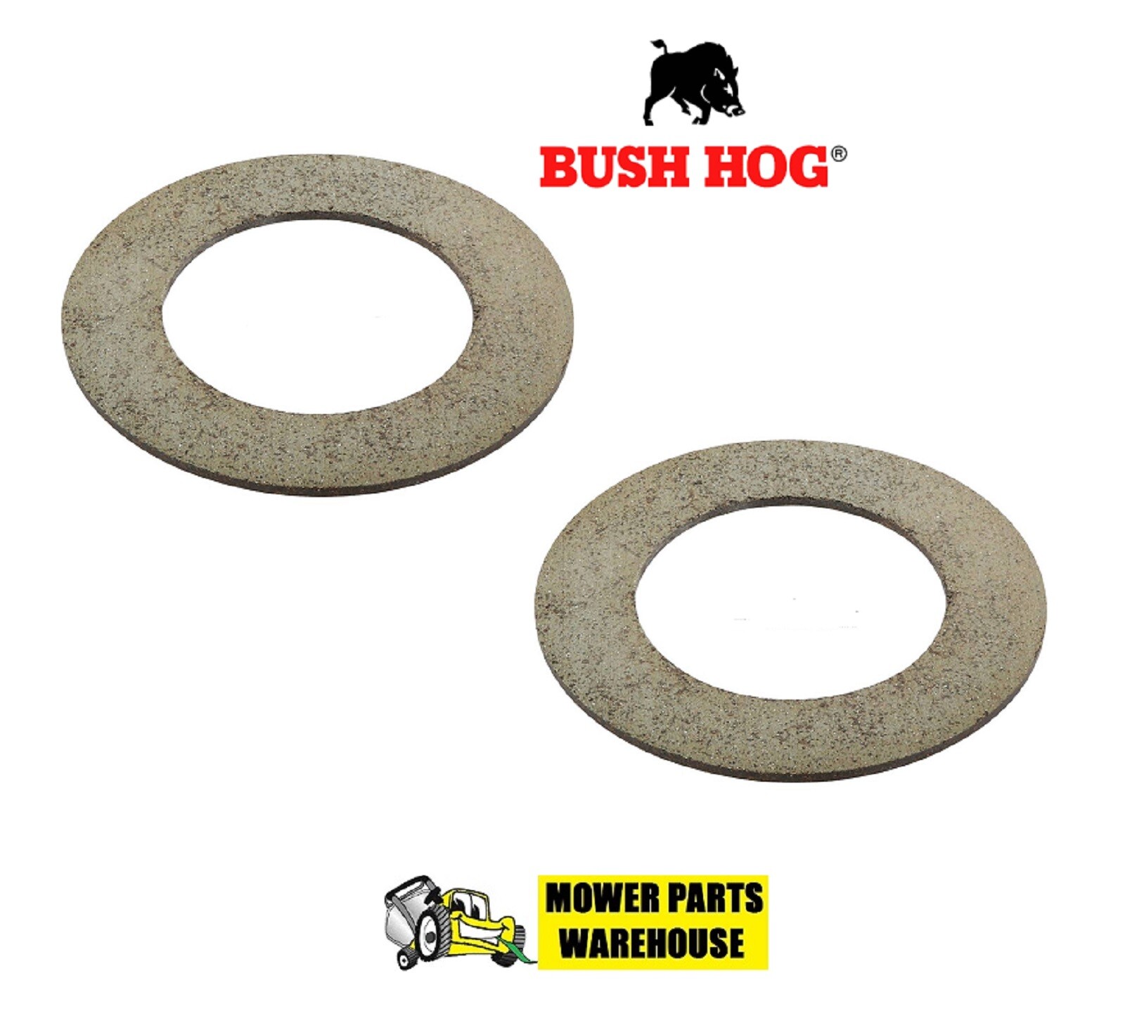 2 PTO CLUTCH FRICTION DISCS BUSH HOG 64651 64561BH JOHN DEERE PM970