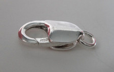 xLg Sterling Silver 9x17 mm 2g Lobster Clasp Jump ring to fix Bracelets Jewelry