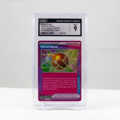 Pokemon Deluxe Bomb ACE SPEC Holo #134 Stellar Crown 2024