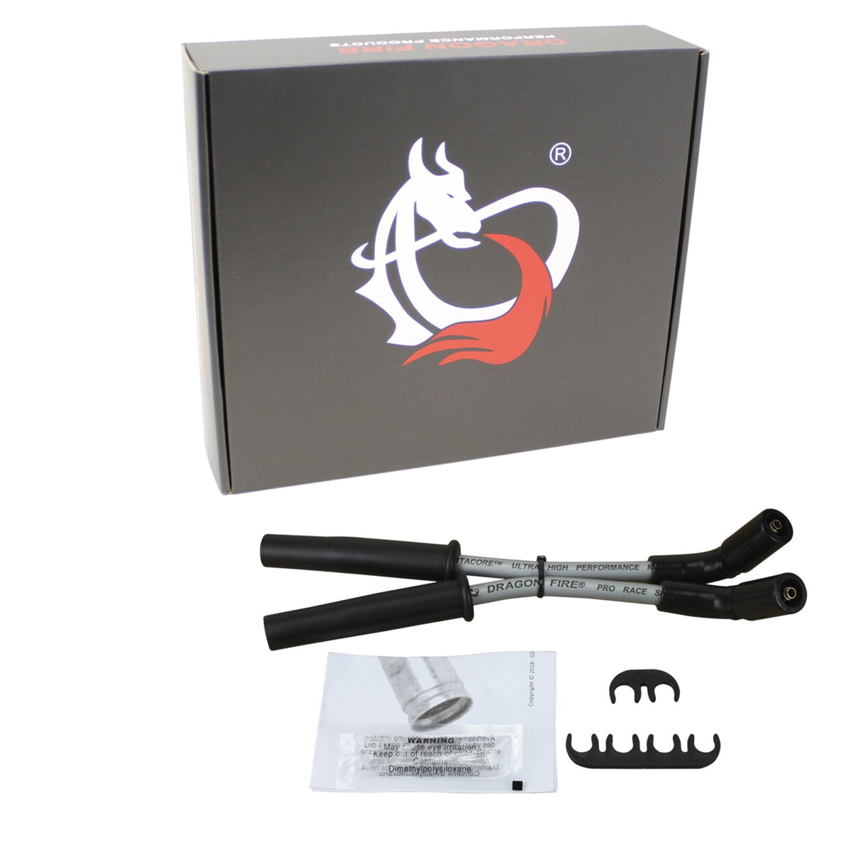 A*s  Dragon Fire Pro 10MM Spark Plug Wires for 08-16 Harley softail