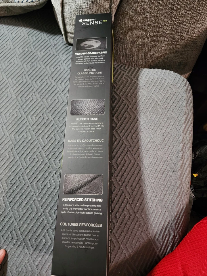 New! ROCCAT Sense Pro XXL PC Gaming Mousepad, Non Slip Rubber - Image 4 of 4