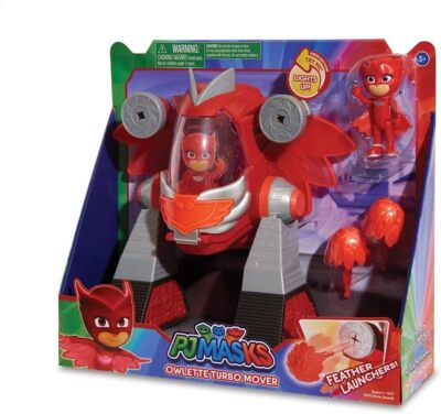 PJ Masks Turbo Movers Veicoli con Personaggio Gufetta, Giochi