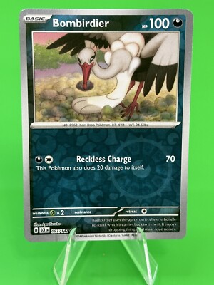    Pokemon Bombardier S & V Stellar Crown Reverse Holo Common 097/142 NM!!   