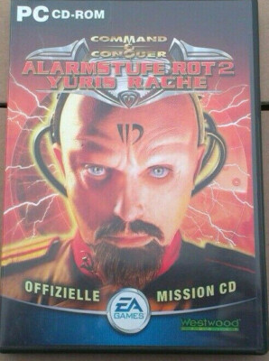 CD CD-ROM PC Spiel ALARMSTUFE ROT 2 - YURIS RACHE - COMMAND & CONQUER