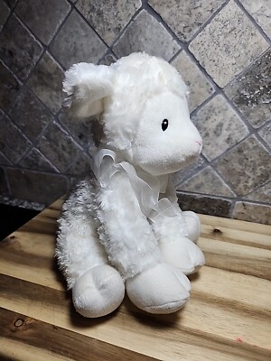 Gund White Lamb Wind-Up Musical Plush Jesus Loves Me Christian
